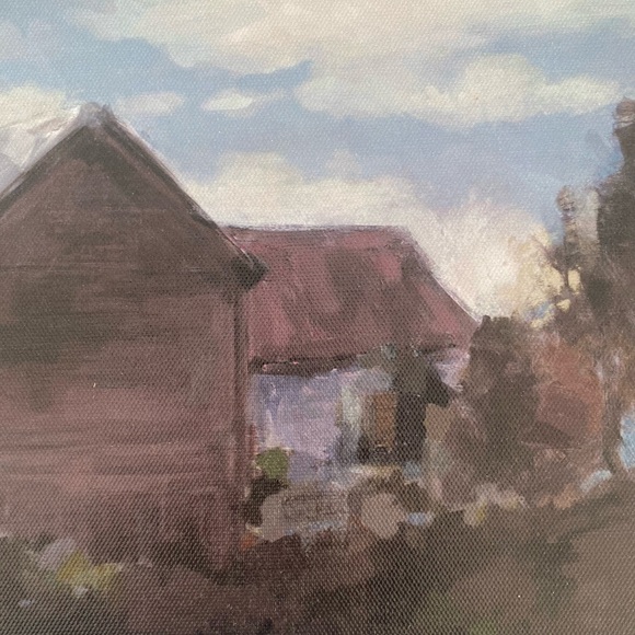 Studio McGee House Amidst The Trees Framed Canvas 16" x 10" - Picture 11 of 13